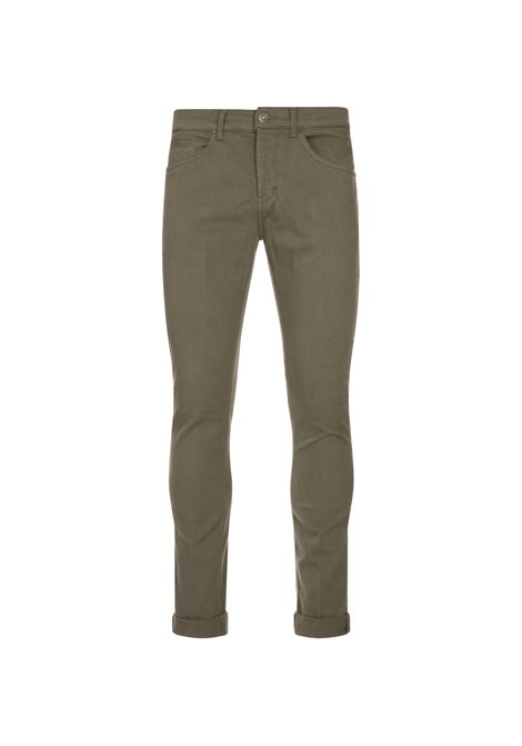 Jeans Skinny George In Bull Denim Verde DONDUP | UP232-BS0030 PTD619